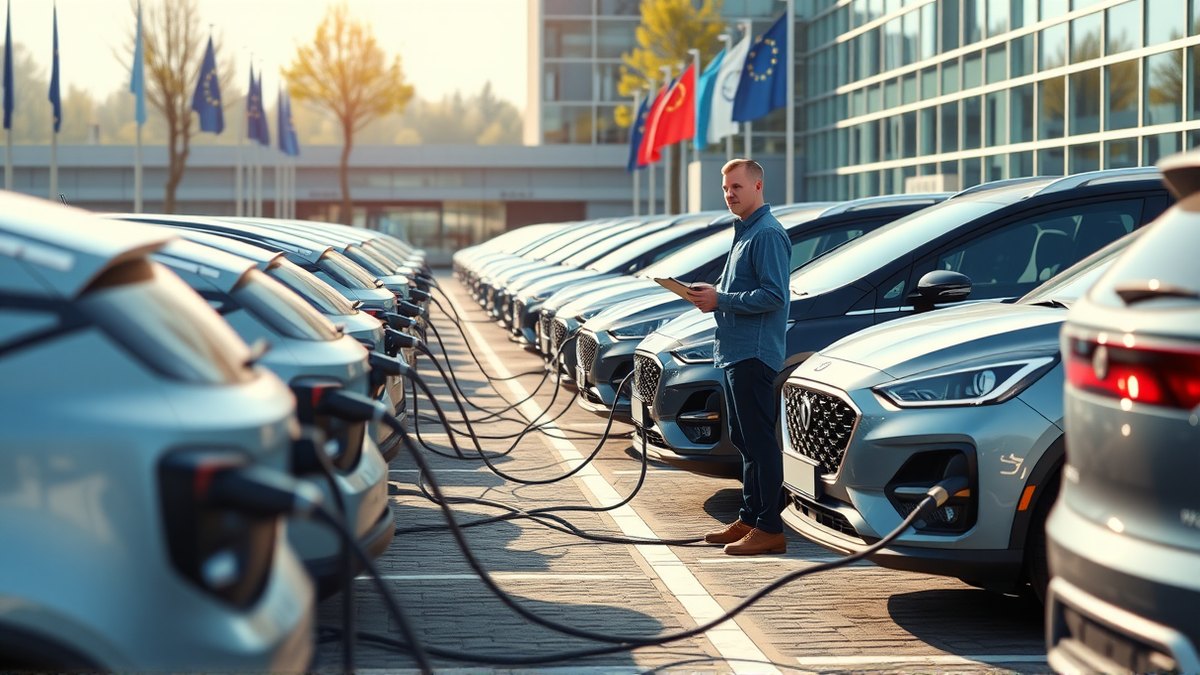 ACEA : les électriques pèsent déjà 21,7 % du marché de l'UE, Chery et BYD gagnent le plus