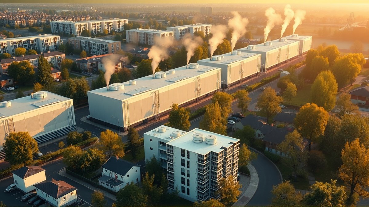 Il calore di scarto dei data center alza la temperatura dei quartieri