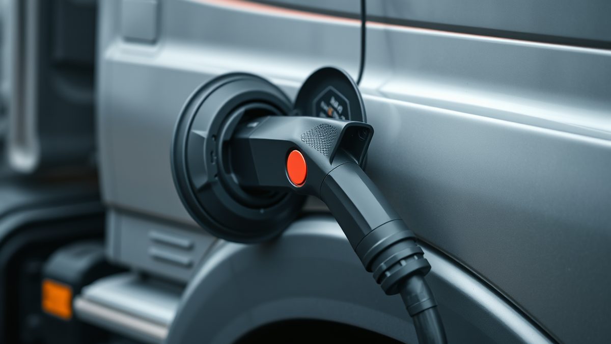 Les camions électriques coûtent moins cher à exploiter, mais les réseaux et les bornes freinent la transition
