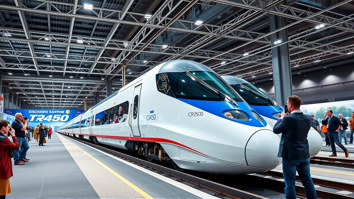 中国CR450亮相柏林：InnoTrans成列车装备角力场