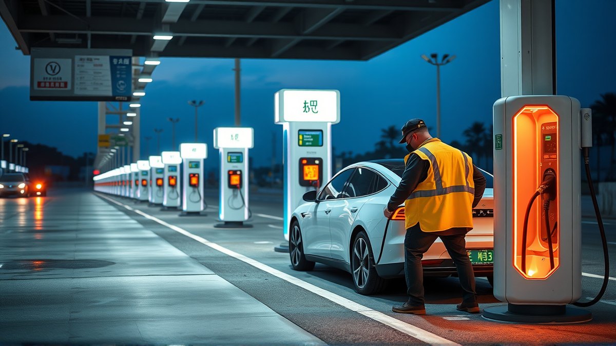 Rennen um die Ladeleistung: Geely 2,25 MW gegen BYD 1,5 MW und 2 000 Stationen