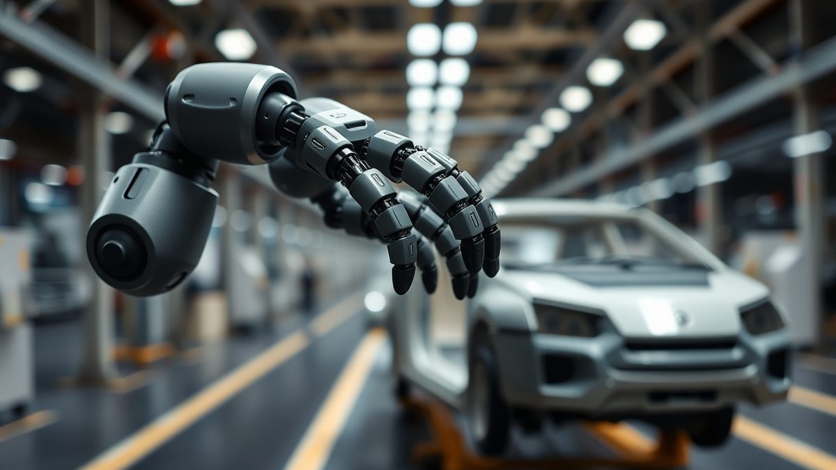 Humanoid robots move onto the factory floor, and workers push back