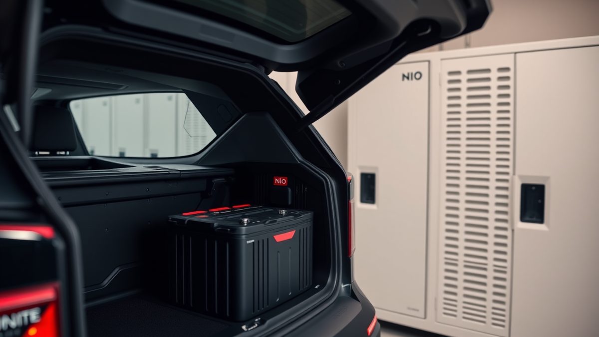 Nio batte il record giornaliero con 183.664 scambi di batterie, LGES chiude il trimestre con utili record