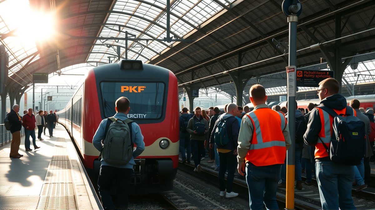 Polska kolej: 40,3 mln pasażerów w lipcu i najniższy w historii miernik wypadków