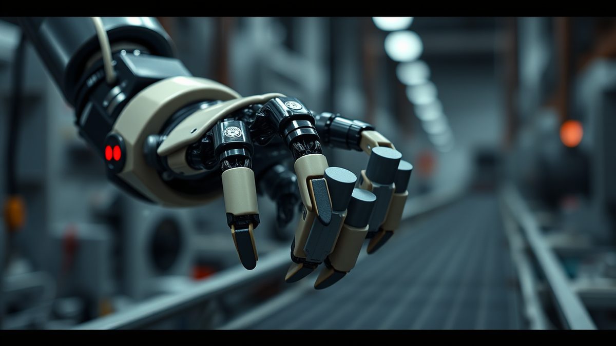 Les robots humanoïdes entrent en usine, mais les mains restent le défi